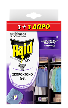 raid σκοροκτόνο gel 